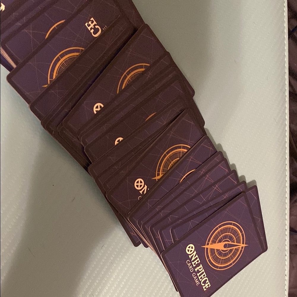 50 random one piece cards